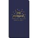 Confetti Dots Just Married Guest Towels Image 2 of 2